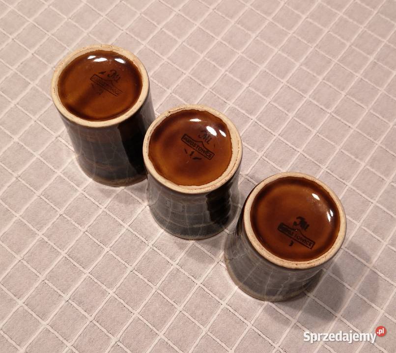 Kubki do grzanego wina Mirostowice PRL sprzedam