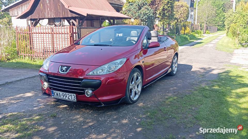 Peugeot 307 CC Sport 20 177 RFK Cabrio Skóra 18 Jaroszowice