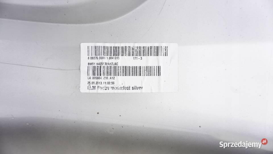 BLENDA LISTWA KLAPY TYŁ FORD FOCUS MK3 KOMBI Karoseria