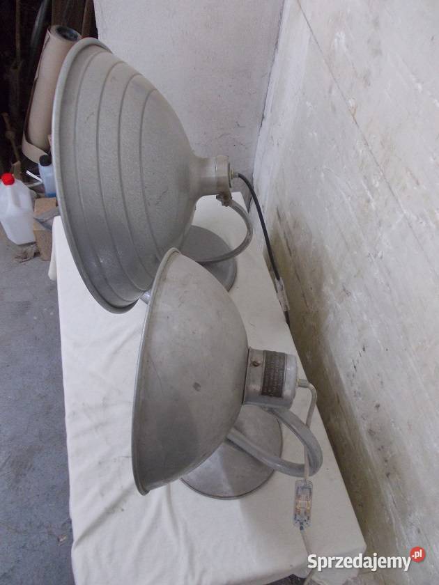 Stara lampa aluminiowa loft vintage Bielsko-Biała