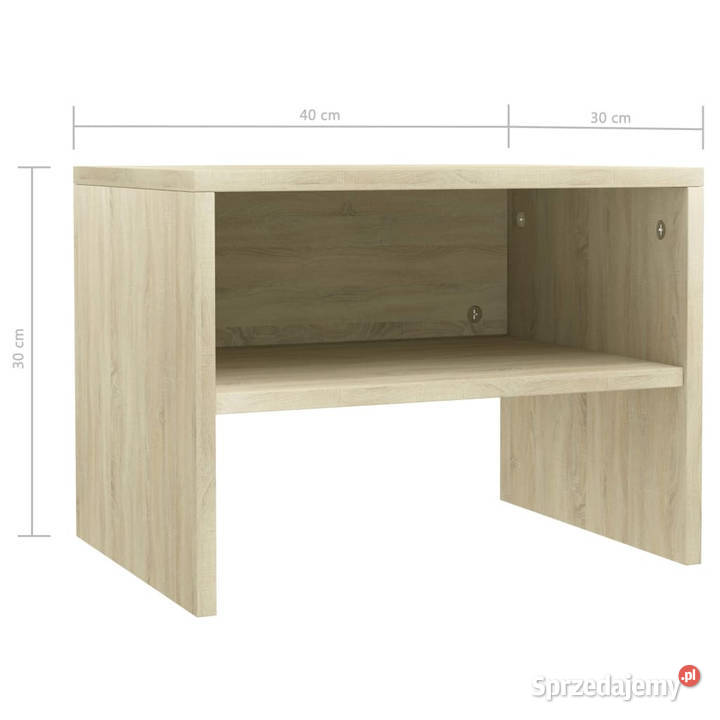 Szafka nocna dąb sonoma 40x30x30 materiał mazowieckie Warszawa