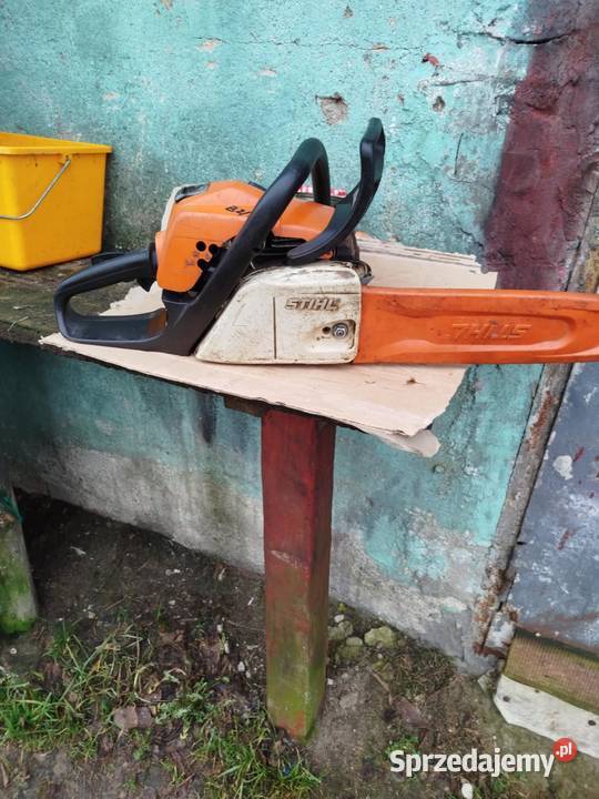 Piła spalinowa Stihl 181 warmińsko-mazurskie Pożary