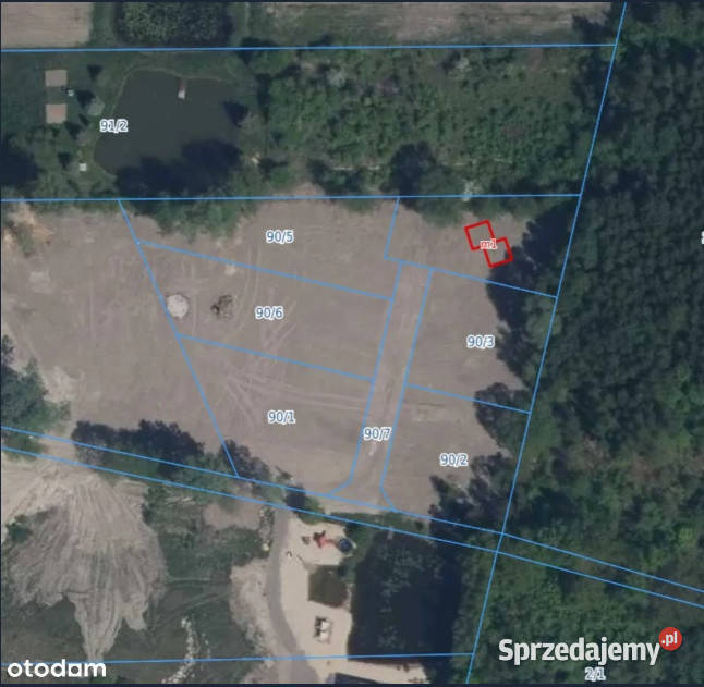 Działka Marylka 1298m2 649m2 dom 250zł/m2 Sprzedaż Nieruchomości mazowieckie