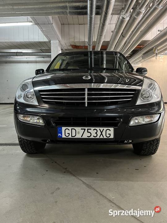 Ssangyong Rexton 27 xdi uszkodzona rama immobilizer Gdańsk