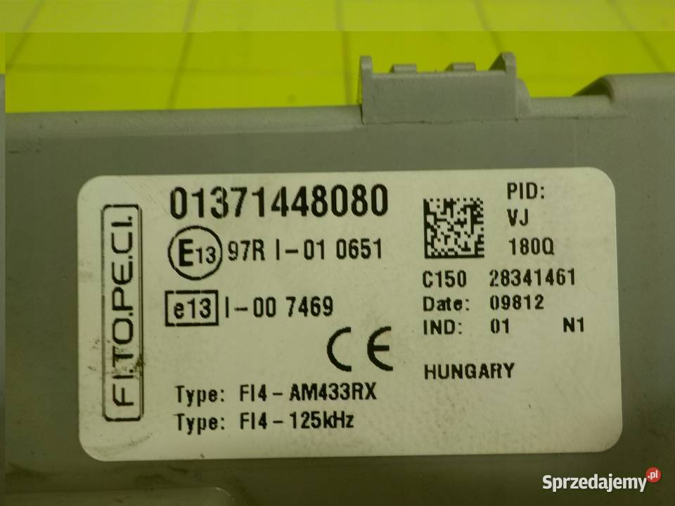 PEUGEOT BIPPER 13 HDI 12r modul skrzynka osobowe mazowieckie