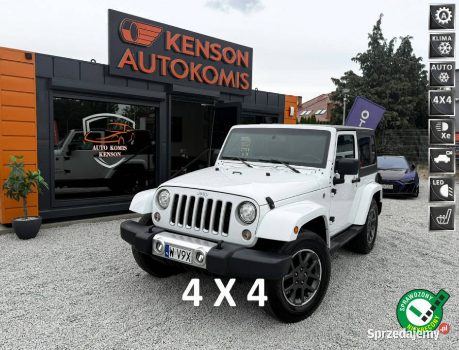 Jeep Wrangler SAHARA Podgrzewane fotele Kamera