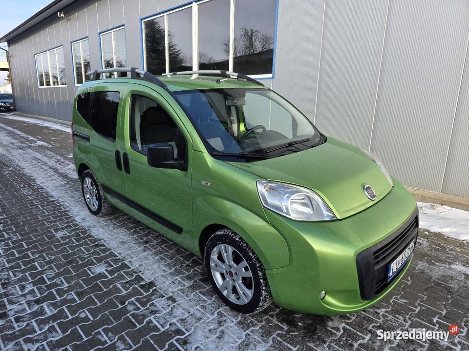 Fiat Qubo 14 BGaz StagKlimatyzacja 5Osobowy pierwszy właściciel Mełgiew