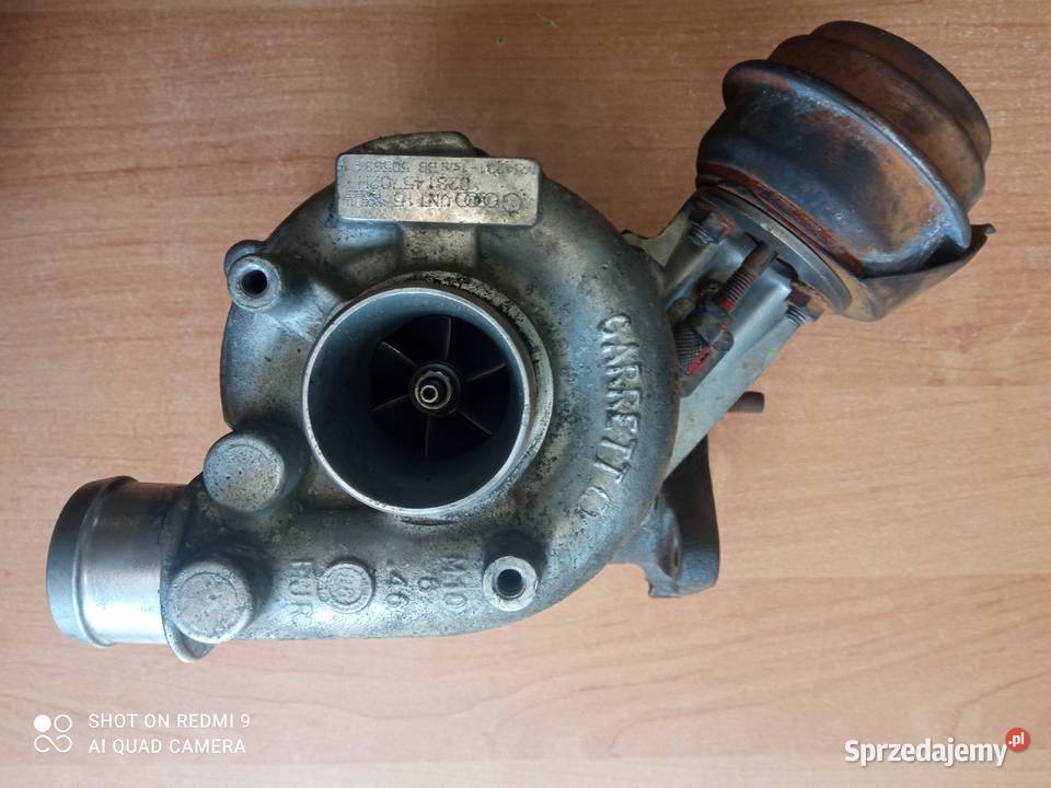 Turbosprężarka 02814570 H 101 19 TDI Audi A4B6 podkarpackie Oleszyce