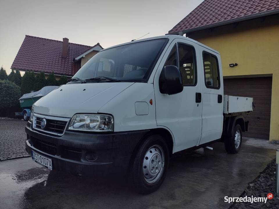 Fiat Ducato Ducato Doka Kiper Gaz LPG Żuraw HDS Stargard sprzedam