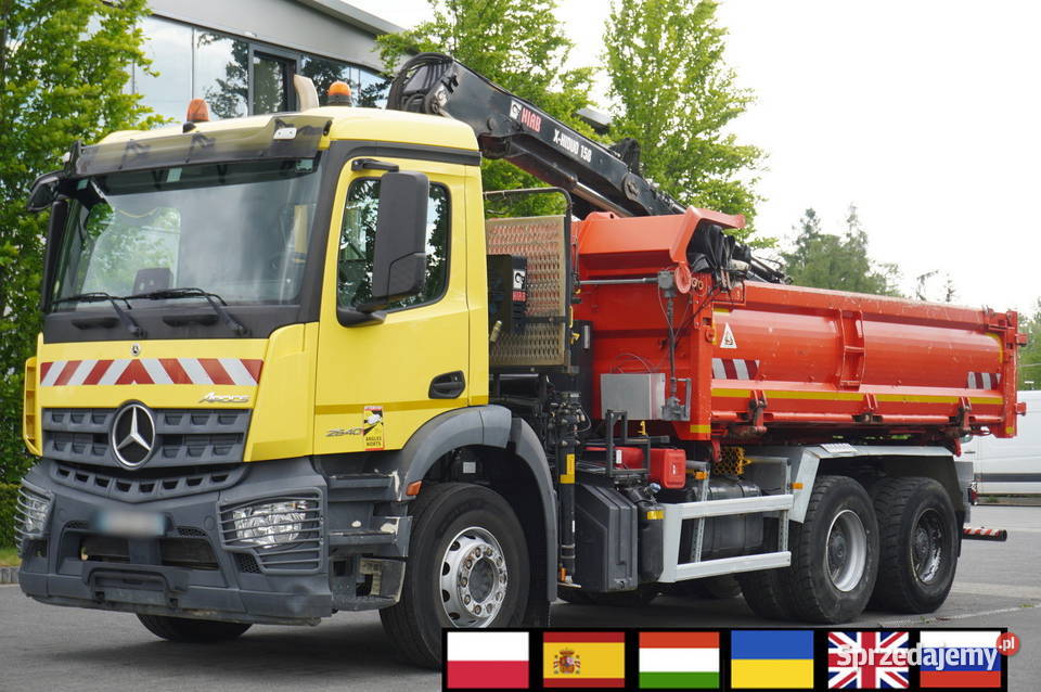 MercedesBenz Arocs 2640 6x4 100 HIAB XHiduo małopolskie Kraków