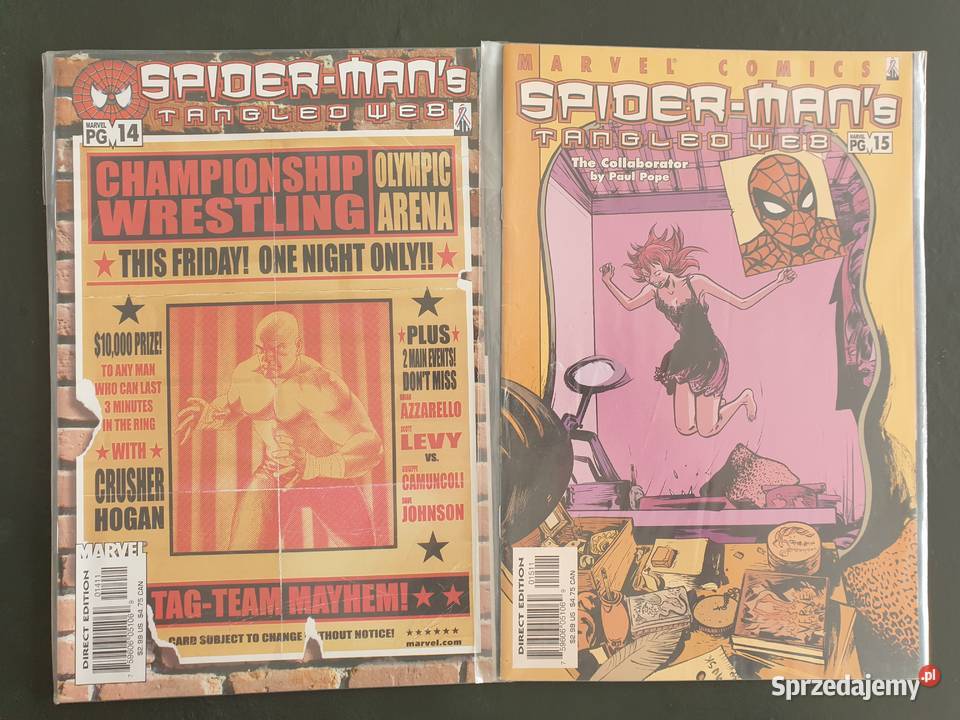 SpiderMans Tangled Web 12 komiksów Marvel USA