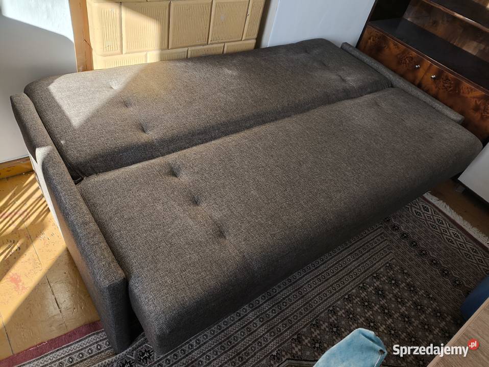 Kanapa sofa rozkładana szara Skarżysko-Kamienna