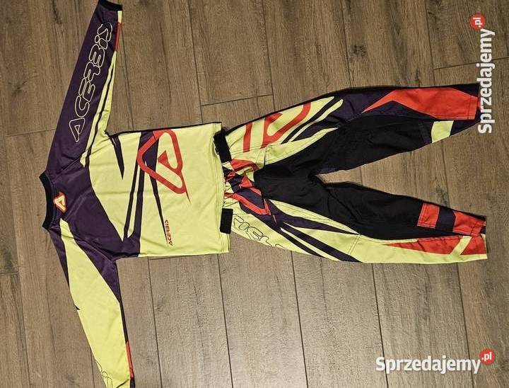 Strój cross dziecka ACERBIS neon HiViz Miechów