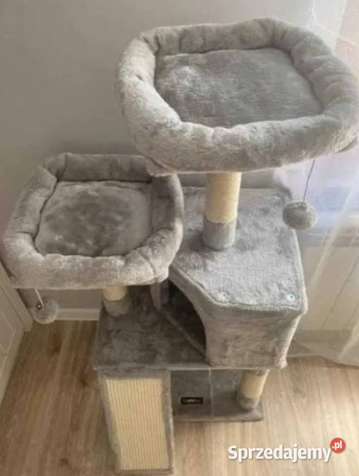 STABILNY jasnoszary drapak kota pupila NOWY Warszawa