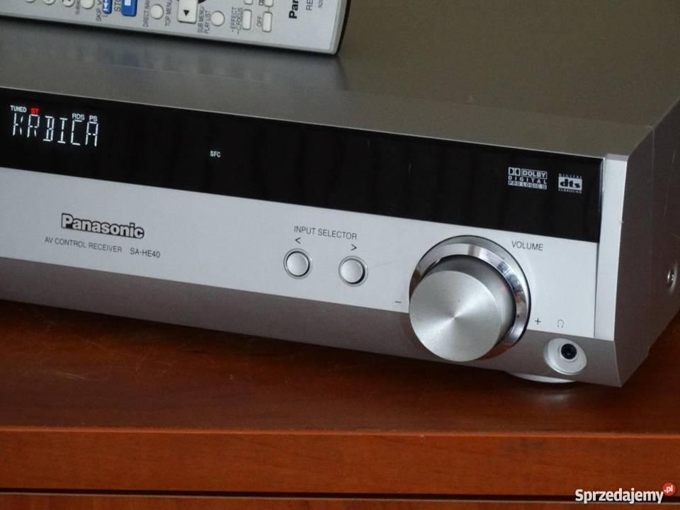 Wzmacniacz z radiem Panasonic SAEH40 pilot podkarpackie