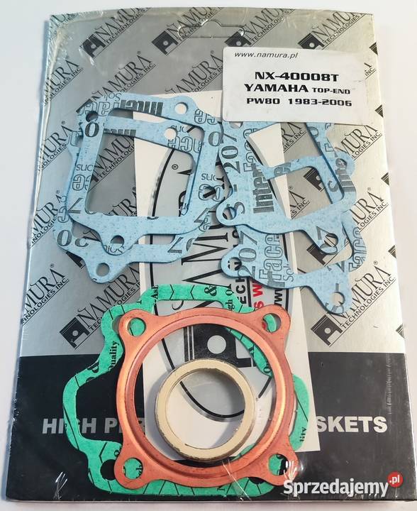 NAMURA KOMPLET USZCZELEK TOPEND NX40008T YAMAHA śląskie Zabrze sprzedam