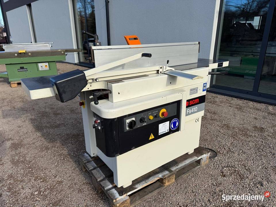 Wyrówniarko grubościówka SCM FS 410 strugarka Kalwaria Zebrzydowska