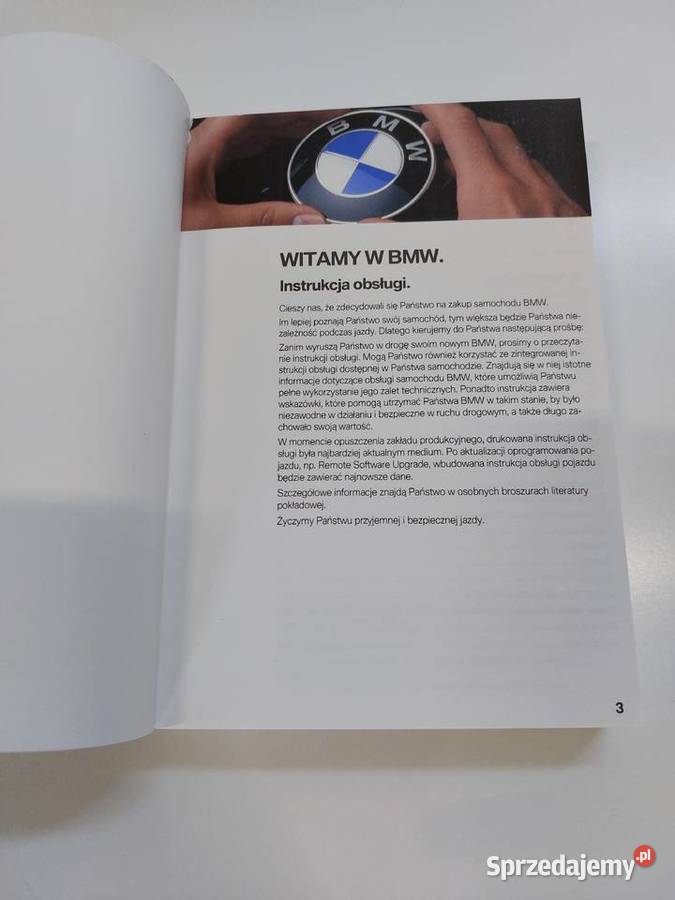 Instrukcja obsługi BMW X5 polska etui Warszawa