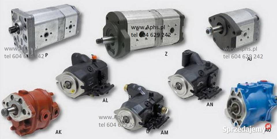 Pompa hydrauliczna podwójna prawa CASE 87593047 nieuszkodzony Trzcianka