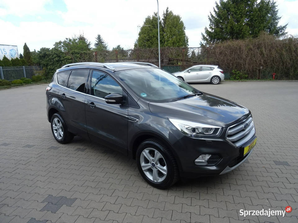 Ford Kuga 15 EcoBoost 150 Titanium Stan idealny czujnik parkowania Łódź