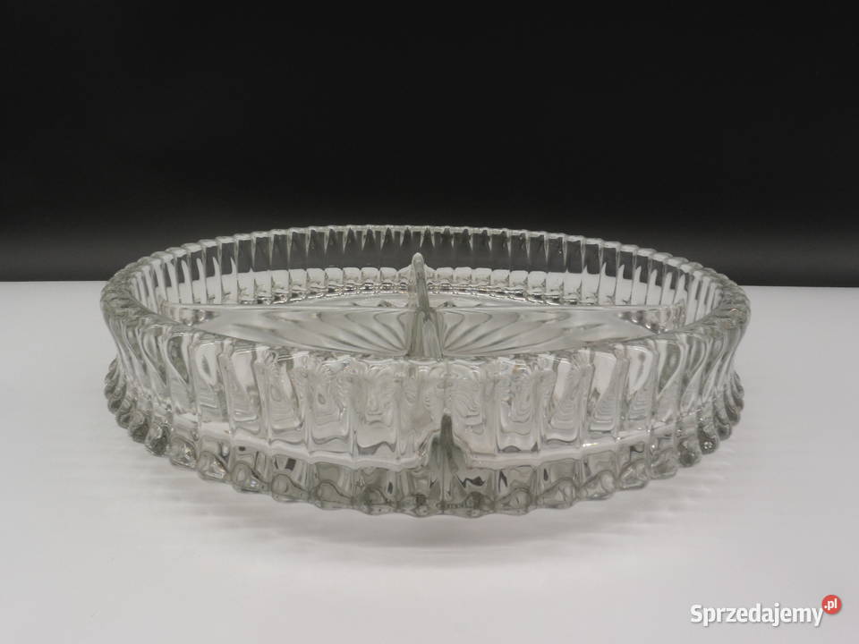 Elegancki Kryształowy Kabaret Patera na Raszków