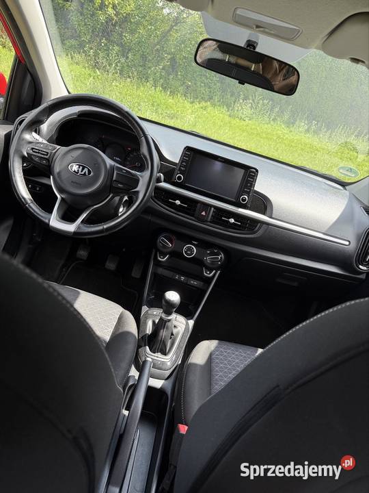 Kia Picanto 19r 12 b bogate wyposażenie dream aluminiowe felgi lubelskie Chełm
