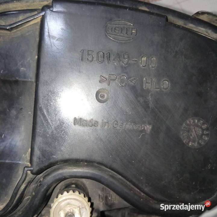 Lampy przód hella VW golf 4 czarne Szczecin