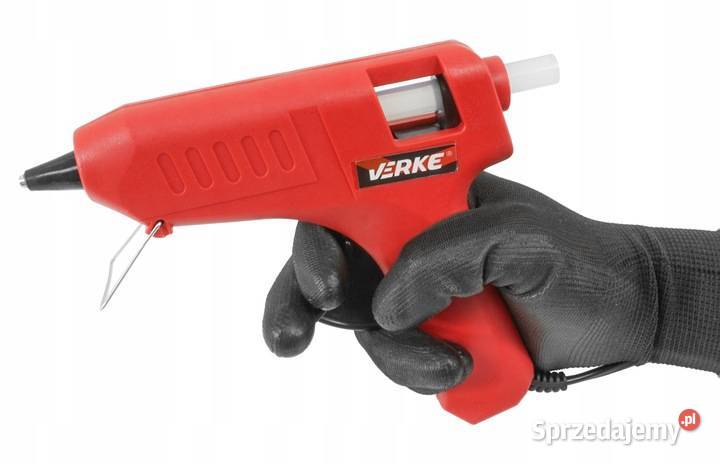 PISTOLET DO KLEJU KLEJENIA NA GORĄCO KLEJ WKŁADY Chmielnik