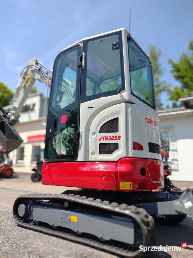 Minikoparka Takeuchi TB325R wersja V3 25 tony śląskie Częstochowa sprzedam