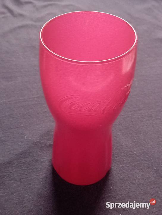 Kolekcjonerska szklanka Coca Cola malowana na Koźminek