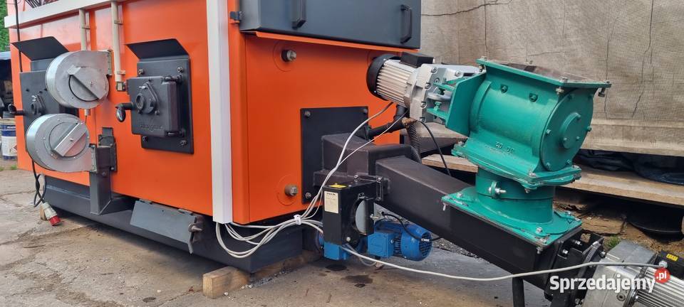 Piec na trociny zrębkę 200kW heizomat hskra Bochnia sprzedam