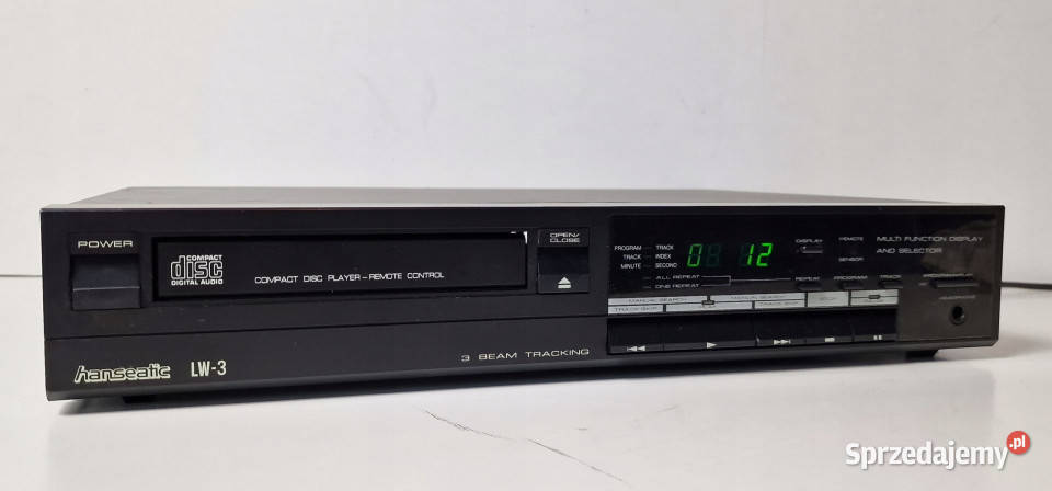 odtwarzacz kompaktowy CD player hanseatic LW 3 Międzychód
