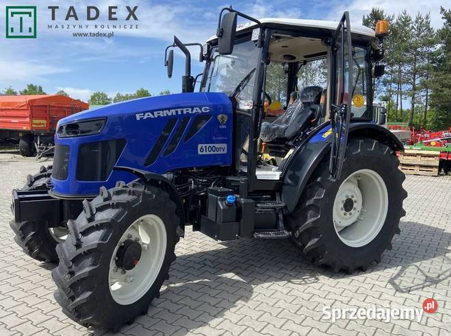 Ciągnik rolniczy FARMTRAC 6100DT V King ręki Rolnictwo