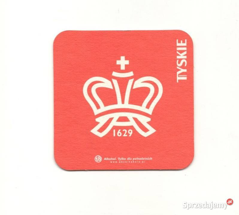 Tyskie podstawka do piwa 10 Antyki, Sztuka, Kolekcje śląskie Gliwice