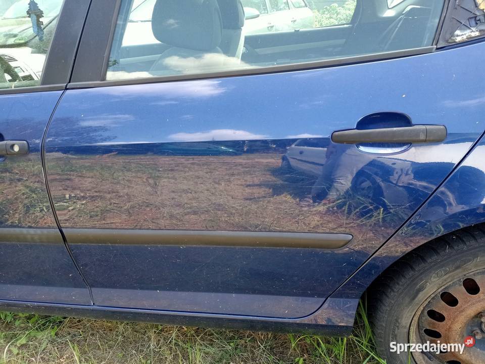 drzwi tył tylne lewe peugeot 407 SW EGED Szczecin