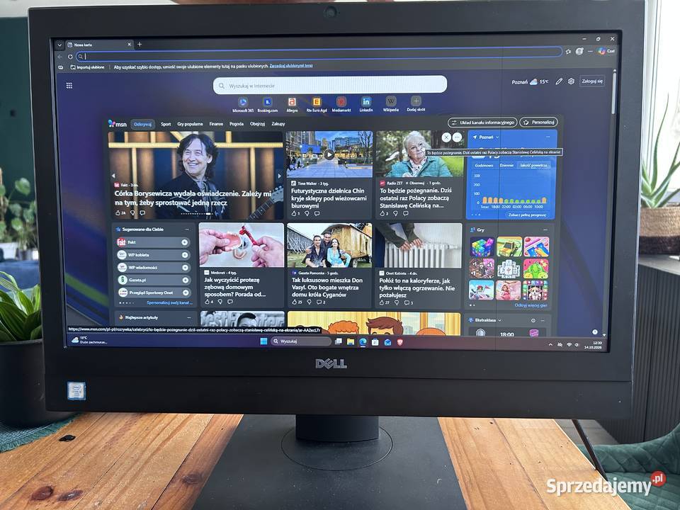Komputer AIO DELL z monitorem i516GB SSD 500GB 16GB Osieczna