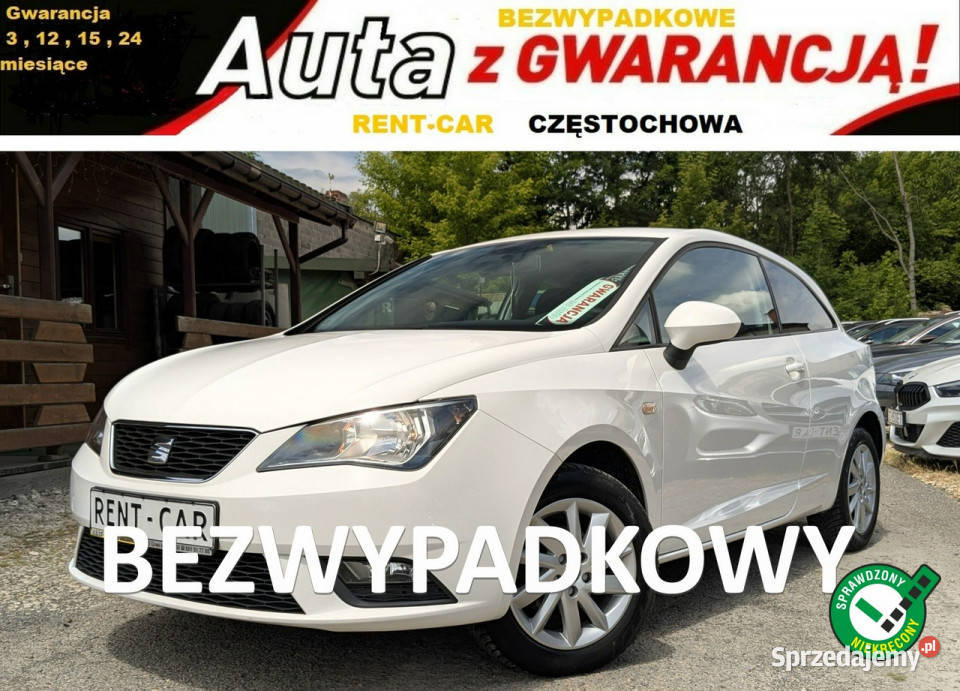 Seat Ibiza 12i60OPŁACONY benzyna śląskie Częstochowa sprzedam