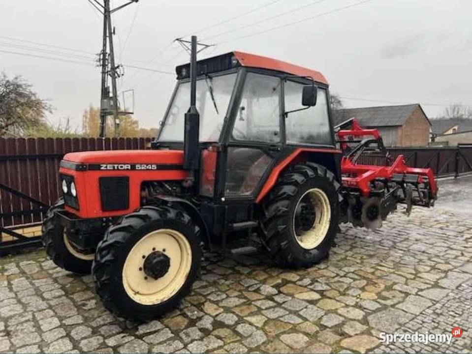 Ciągnik Rolniczy Zetor 5245 4x4 5470MTG Zadbany łódzkie