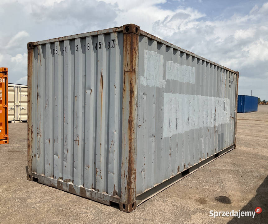 Kontener morski magazynowy 20DV 6 metrowy sprzedam