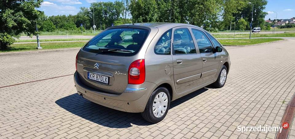 Citroen Xsara Picasso 2009r 16 16v Klimatyzacja Rok produkcji 2009 Jasło