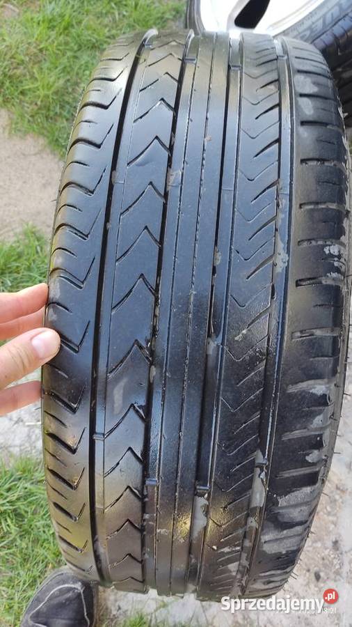 Alufelgi 5x112 R17 75J z oponami
