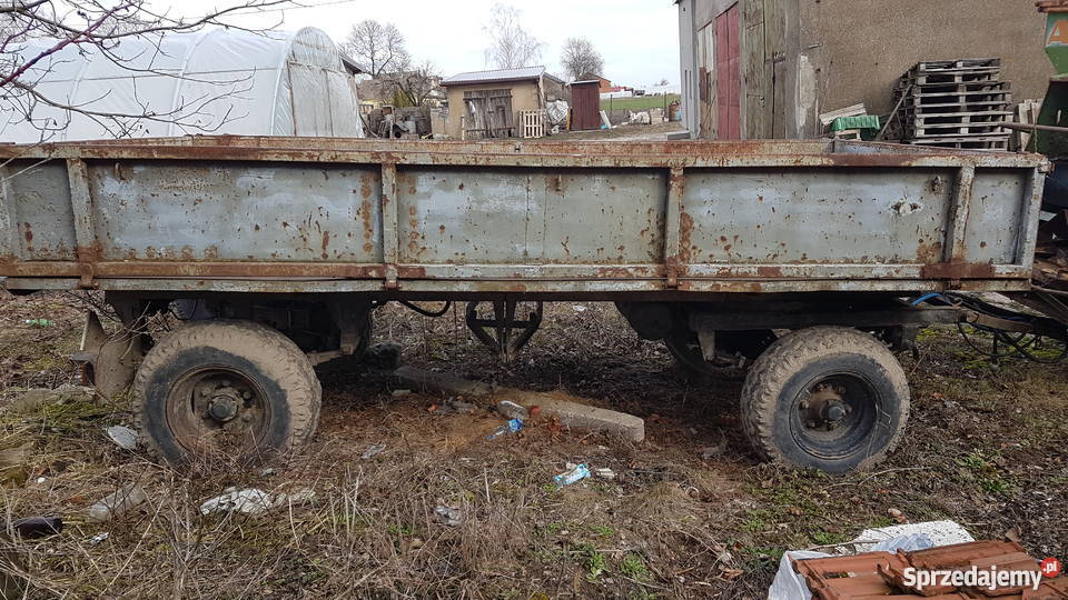 Sprzedam Przyczepę SANOK D 35 nieuszkodzony łódzkie