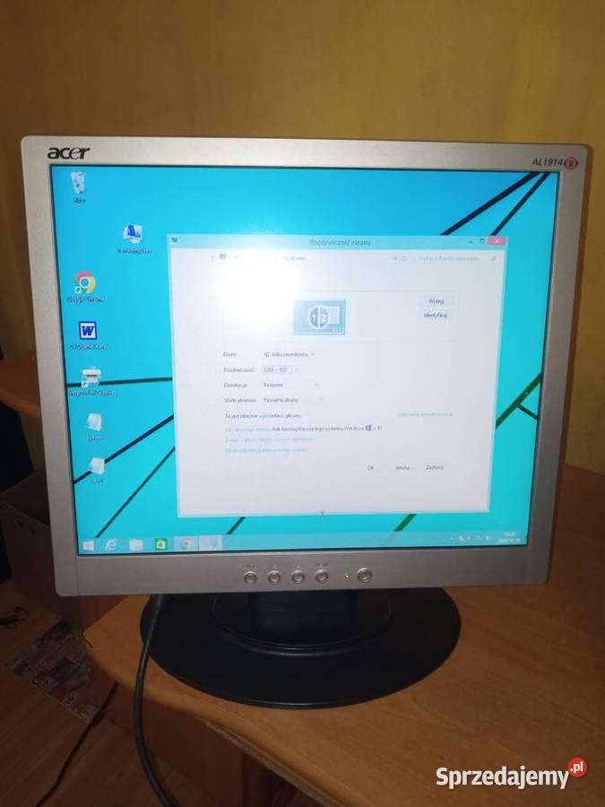 Monitor ACER 19 1914sw ładnym staniezadbany 19" Nowa Ruda