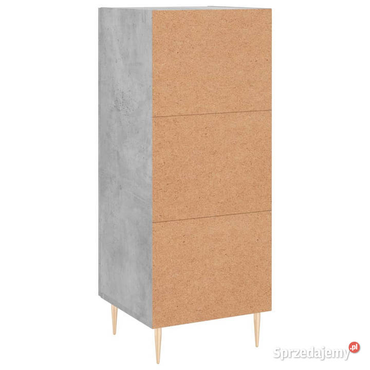 Szafka szarość betonu 345x34x90 materiał Warszawa