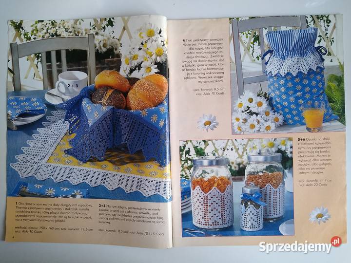 Szydełkowanie 42010 koronki i obrusy szydełko pomorskie Gdańsk