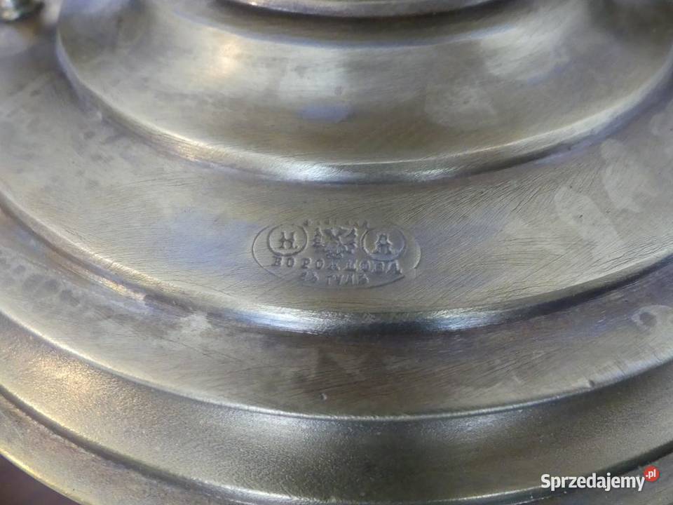 Dekoracyjny samowar braci Woroncow Tuła XIX wiek Poznań