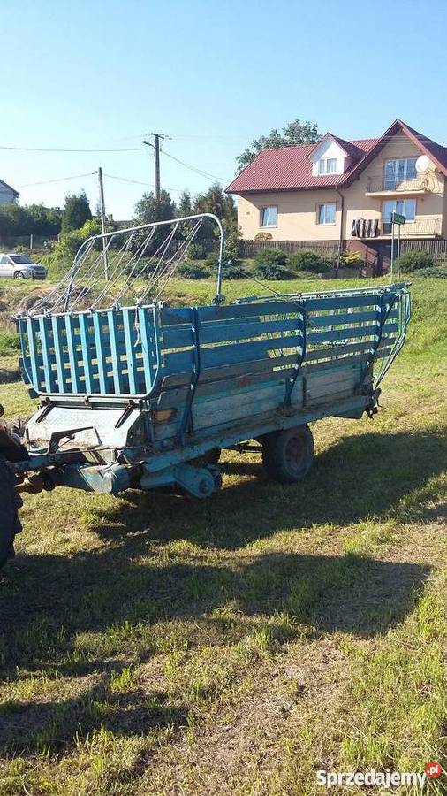 Hit okazja 2w1 rozrzutnik I przyczepa Huta Nowa