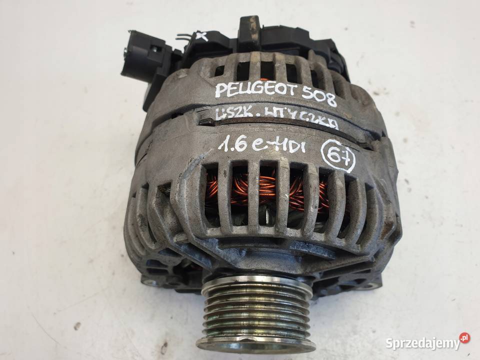 ALTERNATOR Peugeot 508 16 EHDI RE819K4 Układ elektryczny silnika Chełm