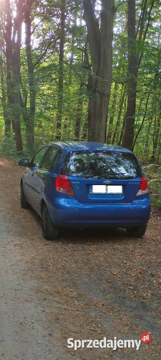Chevrolet Aveo Chevrolet Aveo 12 LPG GAZ 2004 r Aveo Samochody osobowe Mogilno