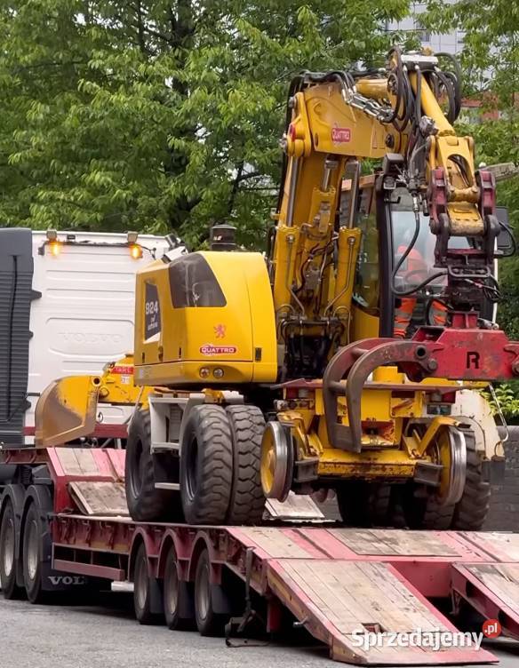Transport harwesterów i maszyn leśnych Szczecinek